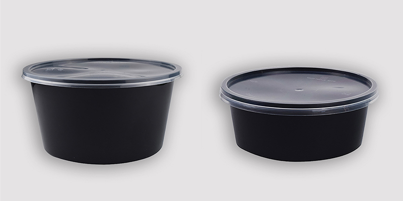 Round Plastic Containers