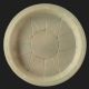Plastic Disposable Plate Size 10 Round – White