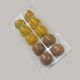Transparent 10 Cavity Ladoo Packaging Tray With Lid