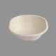 White 120 ml Round Sugarcane Bagasse Kiwi Bowl