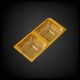 Plastic Chocolate Packaging Tray Bytes 2 Cavities – Golden
