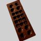 Plastic Chocolate Packaging Tray 20 Cavities – Cherry Brown