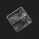 Transparent 200 Gms Deep Biscuit Bakery Tray