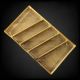 Plastic Sweets Packaging Tray 2+3 Slant Line – Golden