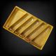 Plastic Sweets Packaging Tray 2+4 Pocket Slant – Golden