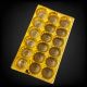 Plastic Ladoo Packaging Tray 18 Fancy – Golden