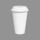 Paper Cup 450 ML Single Wall Disposable – White