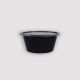 Plastic Sauce Packaging Container 50 ML Round – Transparent