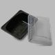 Black 750 ML Pasta Packaging Container With Lid