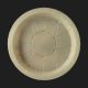 Plastic Disposable Plate Size 7 Round – White