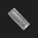 Transparent 75 Gms Cream Biscuits Bakery Tray