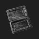 Transparent Angeer Foldable Bakery Box With Lid