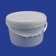 Plastic Food Packaging Bucket 3200 ML Round – Transparent