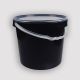 Plastic Food Packaging Bucket 4500 ML Round – Transparent
