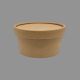 Kraft Paper Food Packaging Container 250 ML Round – Brown