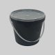 Plastic Food Packaging Mini Bucket 1200 ML Round Tamper Proof – Transparent