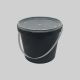Plastic Food Packaging Mini Bucket 750 ML Round Tamper Proof – Transparent