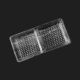 Transparent Double Bun Bakery Tray
