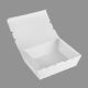 Paper Food Packaging Box 1000 ML Rectangular – White