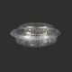Transparent Round 20 OZ Food Packaging Hinge Container