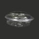 Transparent Round 24 OZ Food Packaging Hinge Container