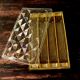 Transparent 4 Lines Sweets Rectangle Diamond Crystal Box