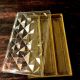 Transparent 3 Line Sweet Rectangle Diamond Crystal Box