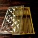 Transparent 2+4 Line Sweets Rectangle Diamond Crystal Box