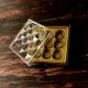 Transparent 9 Cavities Chocolate Square Diamond Crystal Box