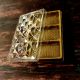 Transparent 15 Sq Cavities Sweets Rectangle Diamond Crystal Box
