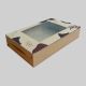 Paper Brownie Box 6 Pc 9.25