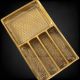 Golden 1+4 Pocket Kotara Sweets Packaging Tray