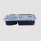 Plastic Meal Tray 3 Compartment – Rectangular