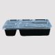 Plastic Meal Tray 5 Compartment – Rectangular