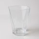 Plastic Hexa Shot Glass 60 ML With Lid – Transparent