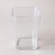 Plastic Cup 80 ML Square With Lid – Transparent