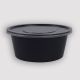 Plastic Food Packaging Container 700 ML Round Flat – Transparent