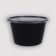 Plastic Food Packaging Container 1000 ML Round Flat – Transparent