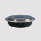 Plastic Food Packaging Container 500 ML Round Domed Lid – Transparent