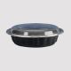 Plastic Food Packaging Container 750 ML Round Domed Lid – Transparent