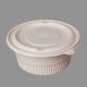 Cornstarch Container 1250 ML Round With Lid – Natural