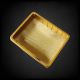 Plastic Sweets Packaging Tray Plain Square 0.5 Kg – Golden