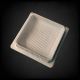 Plastic Sweets Packaging Tray Petha With Lid – White