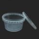 Plastic Ice Cream Packaging Container 675 ML Round Tamper Proof – Transparent