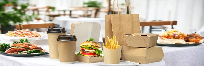 The premium packaging ecofriendly paper container