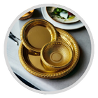 Premium disposable plastic tableware